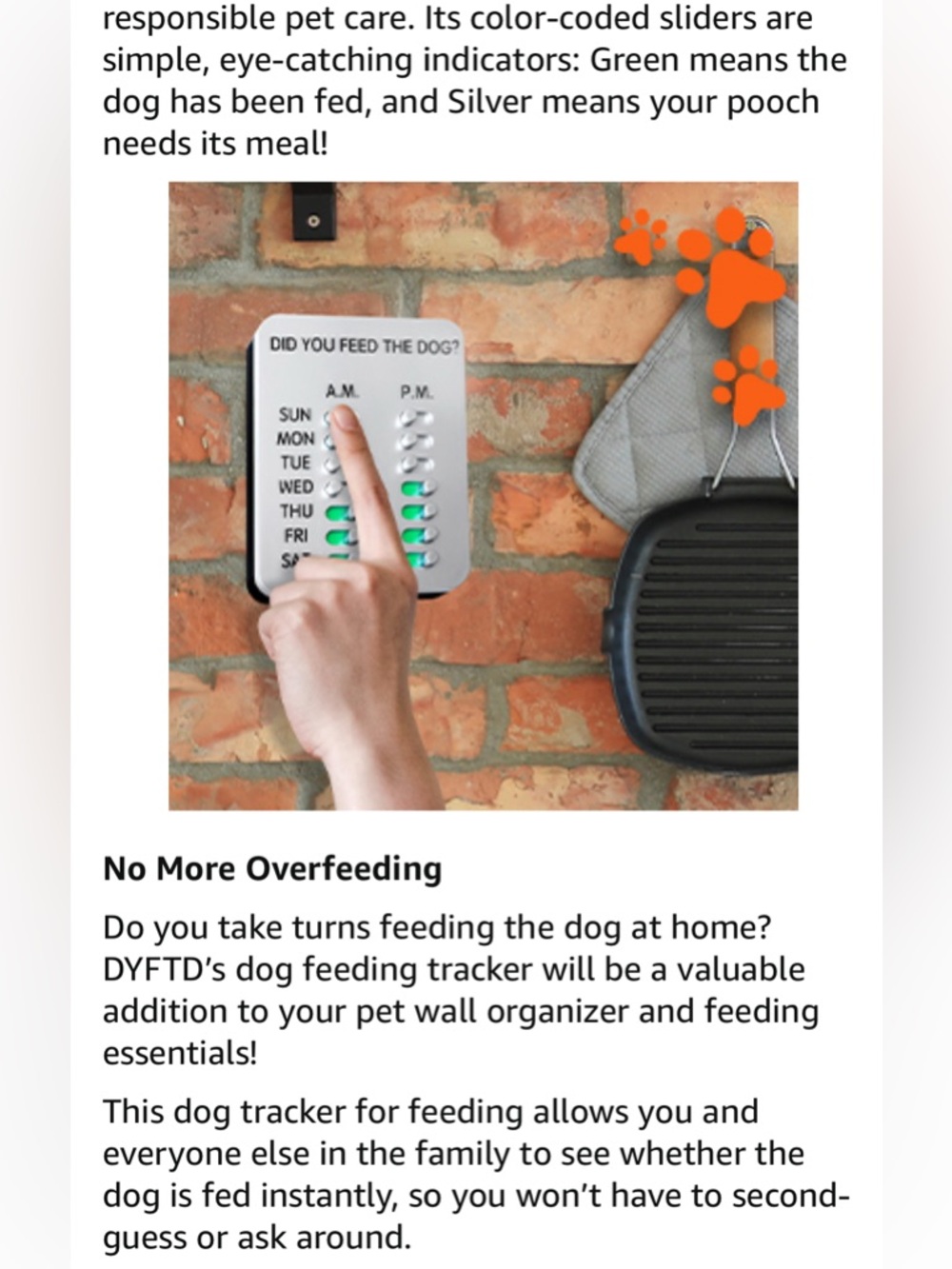 Did You Feed The Dog? Dog Feeding Reminder Device - Picture 9 of 12